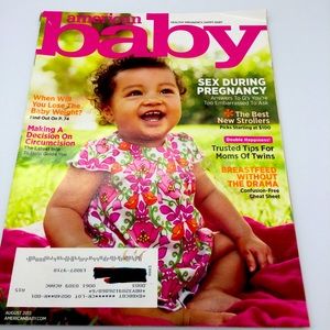 Vintage American baby magazine yr 2013 .